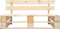 vidaXL Venkovní lavice Palettes Holz