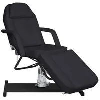Maison Exclusive Masážní stůl černý 180 x 62 x (87–112) cm