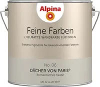 Alpina Feine Farben No. 06 Dächer von Paris 2,5 L romantisches graubraun edelmatt