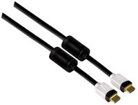 Hama HDMI 1.3 Connecting Cable, Plug - Plug, 5 m, 5 m, HDMI Type A (Standard), HDMI Type A (Standard), Schwarz