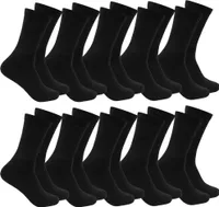 SPORTINATOR Sportsocken 10 Paar schwarz Gr. 43-46 |  STR-51