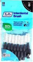 TePe | Interdentalbürsten 1,5mm - Schwarz - 8 Stück - Effektive Zahnreinigung - Hohe Qualität