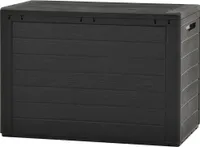 vidaXL Gartentruhe Anthrazit 78x44x55 cm