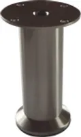 Möbelfuss Metall Edelstahl höhenverstellbar 200-220 mm