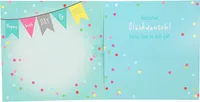 Zahlenkarten mit Musik  21. Geburtstag, Motiv 33, Depesche