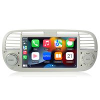 Einbau-Navigationsgeräte 7 ''Carplay 2+32G android13 autoradio für Fiat 500 2007-2015 GPS SWC WIFI BT RDS DSP DAB+ 1280*720