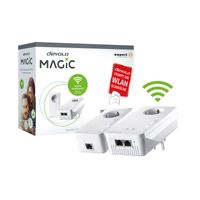 Devolo Magic 1200+ WiFi Starter Kit 1200 Mbit/s Eingebauter Ethernet-Anschluss WLAN Weiß 2 Stück(e)