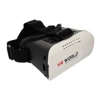 SMARTBOOK VR Glases Virtual Reality Brille für Smartphone schwarz weiß