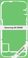 5x Samsung Galaxy S6 Edge G925F Akkudeckel Klebefolie Kleber Backcover Rahmen