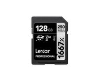 Lexar SDXC - 128 GB - 128 GB - SDXC - Klasse 10 - UHS-II - 250 MB/s - 90 MB/s Lexar
