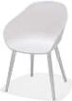 Schalenstuhl weiß