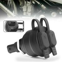 Dual USB Charger Power Adapter Kit für BMWF850GS F900RXR R1250GS K1600GT S1000XR DIN Steckdosen