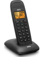AEG VOXTEL D81 DECT - Telefon - schwarz - Plug-Type C - schnurlos