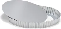 forma do quiche z luźną podstawą 24 cm stal srebrna