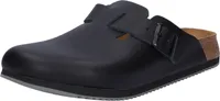 Birkenstock Boston SL Pantolette schwarz schmale Weite Gr. 44