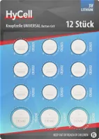HyCell Set Lithium Knopfzellen,3xCR025/6xCR2032/3xCR2450