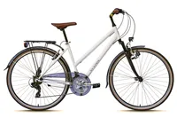 WYNN Trekkingrad 28 Zoll TRK1.0 weiß Rahmenhöhe 53 cm Damen 21 Gänge V-Brake