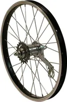 REDONDO 18 Zoll Hinterrad 18" Kasten Felge Schwarz mit 1 Gang Rücktritt Bremse