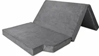 Premium Schlafauflage VW T5 T6 California 200x115x10 cm Dunkelgrau Matratze Bett Klappmatratze Mayaadi Home