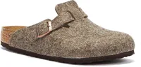 Birkenstock Pánské dřeváky Boston Wool 19291-38, 19291-39, 19291-40, 19291-41, 19291-42, 19291-43, 19291-44, 19291-45, 19291-46 BIR-160581 cocoa 42 [Pánská obuv]