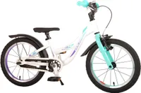 Glamour 16 palcový 25,4 cm dievčenský podtácek brzda biela/mätovo zelená