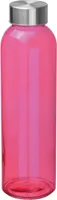Trinkflasche / aus Glas / Füllmenge: 500ml / Farbe: pink