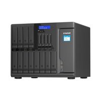 QNAP TS-1655 - NAS - Tower - Intel Atom® - Schwarz