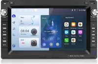 7 "Android 13 Autoradio Carplay Für Passat B5 mk5 golf 4 Sharan Bora transport T4 T5 Bora GPS Navi WIFI BT DAB+ SWC 1GB+32GB