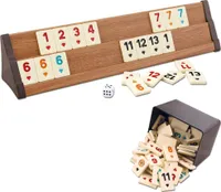 Stolová hra Star Oyun Star VIP Wooden Rummy Okey Set, Light