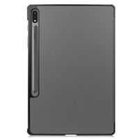 INF Samsung Galaxy Tab S7 Plus/FE/Lite Tri-fold pouzdroPolyuretankůže/PC šedá