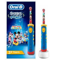 Oral-B Kids Elektrische Zahnbürste mit Mickey Figuren