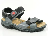 Rieker 68851-12 Schuhe Damen Trekking Sandalen, Größe:42 EU, Farbe:Blau