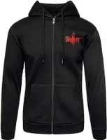 Slipknot - Hoodie mit durchgehendem Reißverschluss für Herren/Damen Uni RO213 (XL) (Schwarz)