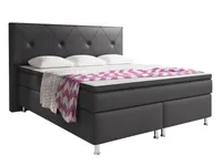 Inter Handels Boxspringbett Oxford, 180x200, Anthrazit