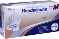Handschuhe Einmal Latex gepudert M 100 St