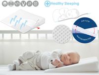 Baby-Kissen Anti-Roll-Schlaf-Positionierungskissen Kopfkissen für 0-12 Monate DE 