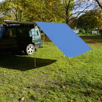 Tarp – Erweiterung zur Fahrzeug-Markise (200 cm, blau)