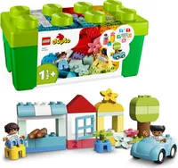 LEGO DUPLO Classic Steinebox, Kreativbox mit Aufbewahrung, erste Bausteine, Feinmotorik-Lernspielzeug, Geschenk für Kleinkinder ab 1,5 Jahren, Mädchen und Jungen 10913