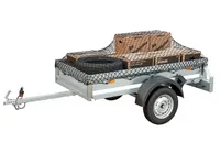 XPOtool Anhängernetz 3x1,65m Ladungssicherungsnetz für Anhänger