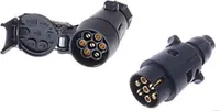 Stecker und Kupplungsdose 7 polig