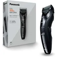 Panasonic Haarschneider ER-GC53 kabelgebunden/ schnurlos, Wet & Dry, Anzahl der Längenschritte 19, Schrittpräzision 0,5 mm, Schwarz