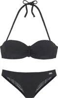 Buffalo Bügel-Bandeau-Bikini schwarz Größe 40 E
