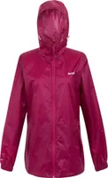 Regatta dámská bunda do deště Pk It Jkt III s kapucí, nepromokavá RG3501 (44 CZ) (Beaujolais-Red)