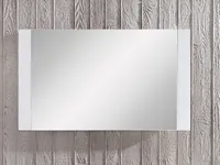 Wandspiegel Spiegel weiß-hochglanz \