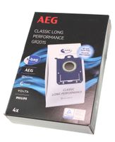 AEG ELECTROLUX Vacuum Cleaner Dust Bags GR201S s-bag 9001684746 x 4 
