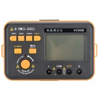 VC60B LCD Digitální tester izolačního odporu MegOhm Meter Tester Měření 200MΩ/2GΩ