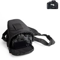 K-S-Trade Kameratasche Fototasche Schultertasche Umhängetasche kompatibel mit Canon EOS 4000D Colt  für Systemkameras Schutzhülle bag