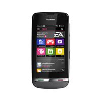 Nokia Asha 311 - Dark Gray (Ohne Simlock) Handy "akzeptabel"