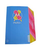 Motorola Moto C Smartphone (12,7 cm (5 Zoll), 1 GB RAM, 16 GB, Android) starry black