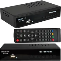 DVB-T2 Receiver Tuner Empfang Aller freien SD und HD Kabel HDMI 1.4, USB 2.0 Digital TV Kabelreceiver mit Fernbedienung Terrestrischer Schwarz Retoo